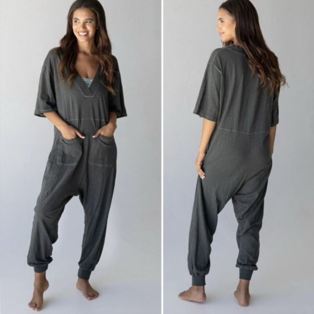 Natural life women’s xl Charlie jumpsuit oversized cozy loungewear
